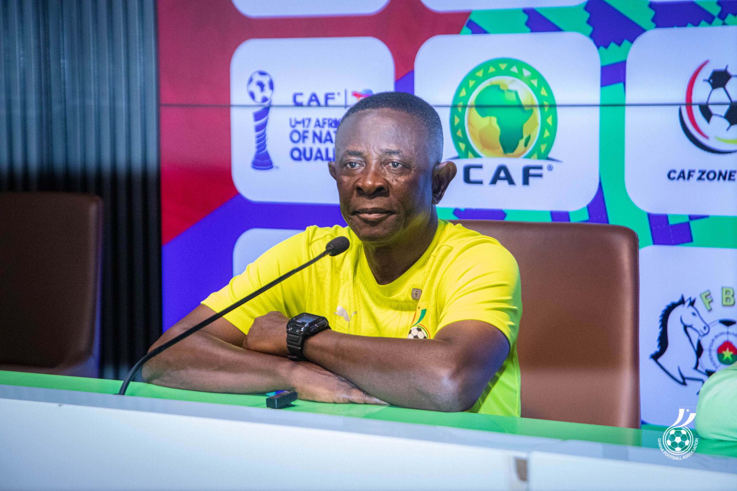 Kassim Ocansey confident Black Starlets will make Ghana proud against Togo