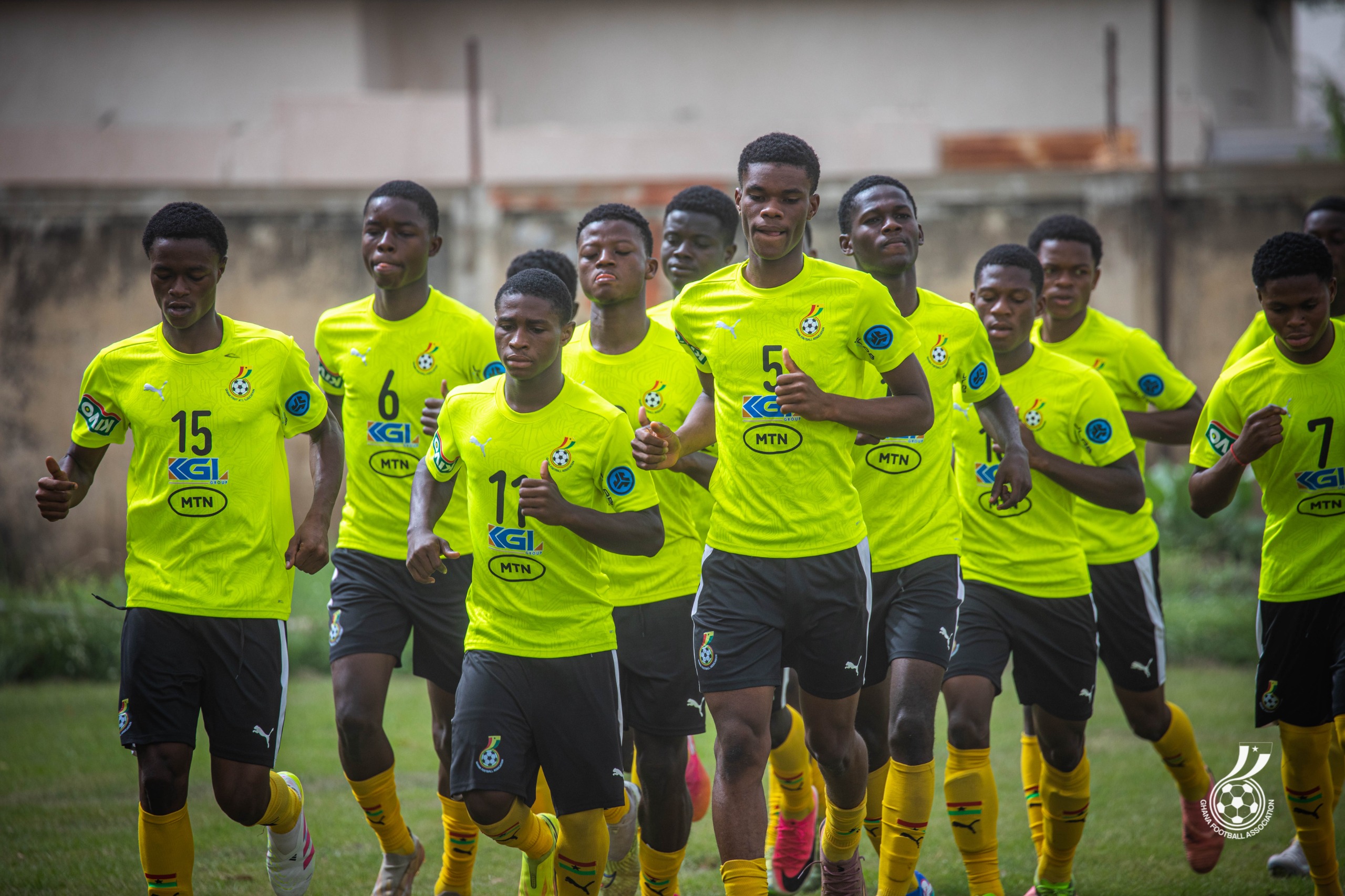 WAFU B U17: Black Starlets hold recovery session after Benin victory