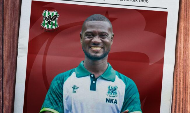 FC Samartex coach Nana Agyemang scoops NASCO coach of the month award for September