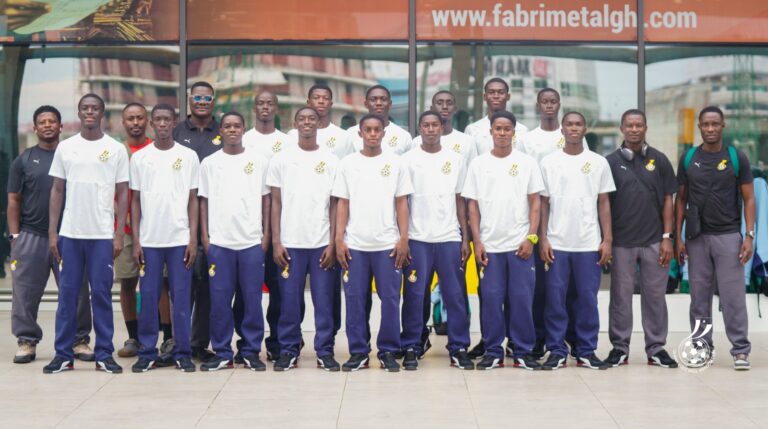 U-15 Boys depart Accra for Azerbaijan ahead of FIFA U-15 World Cup and Festival