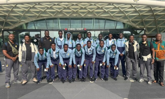 National U-15 Boys arrive in Azerbaijan for FIFA U-15 World Cup and Festival