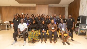 Ghana's Deputy Head of Mission visits Black Maidens camp ahead of Canada clash