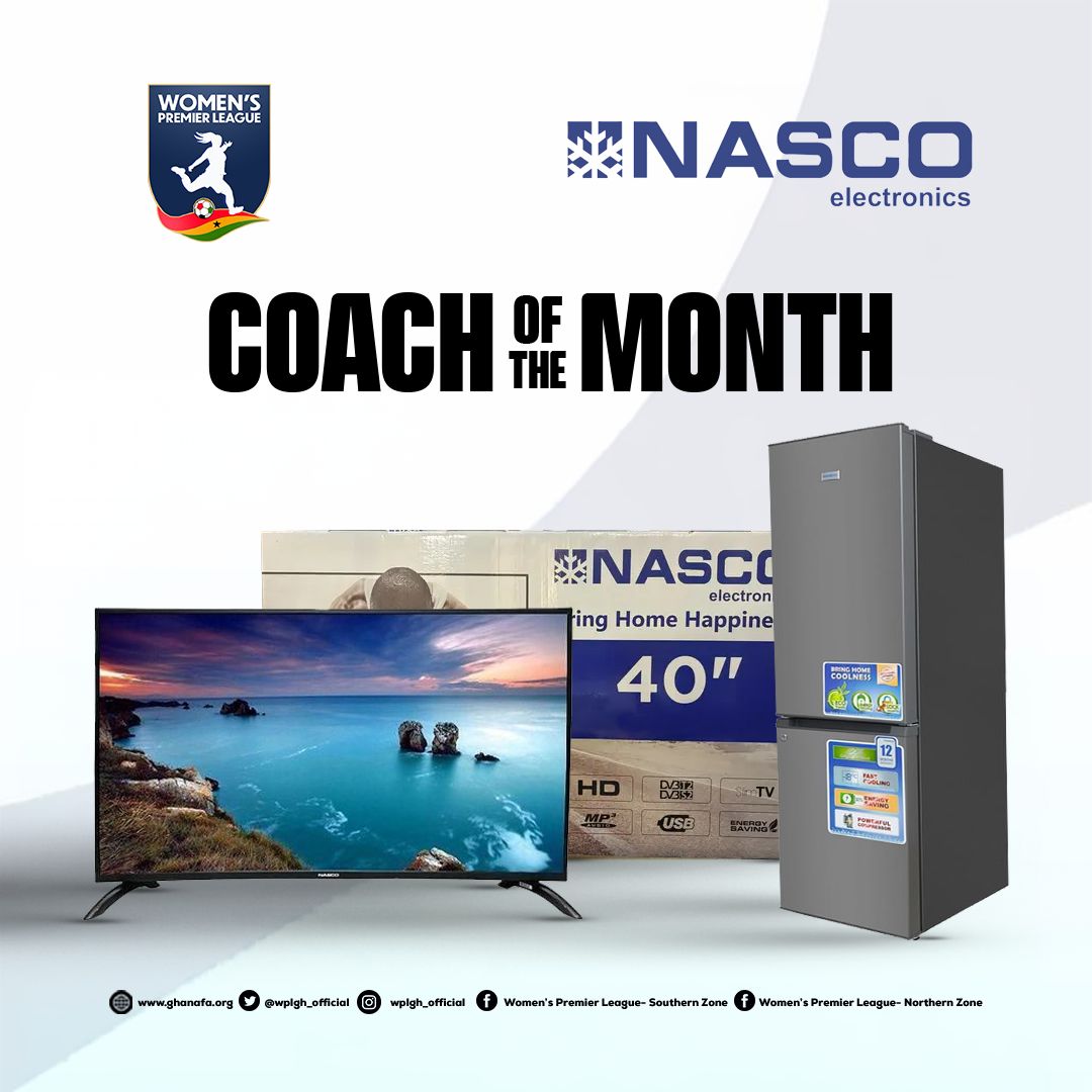Top performing Coaches in Women's Premier League to receive NASCO reward