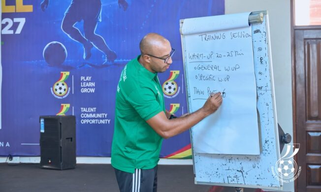 Futsal Licence D Coaching Course underway at Prampram