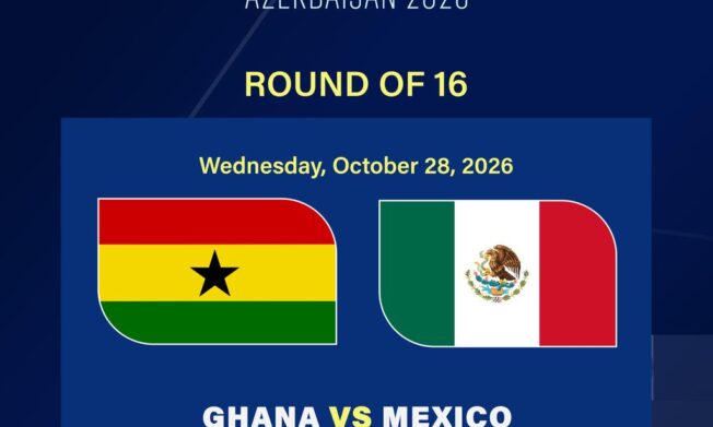 Ghana to play Mexico in Round of 16 at FIFA U-15 World Cup & Festival