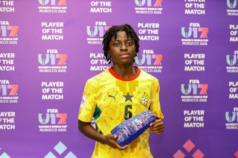 Jessica Appiah wins player of the match against Argentina