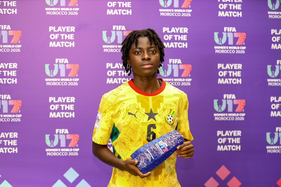 Jessica Appiah wins player of the match against Argentina