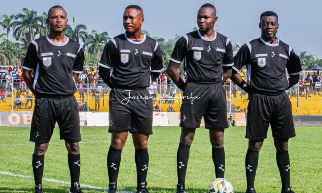 Match Officials for Ghana Premier League Matchday 9