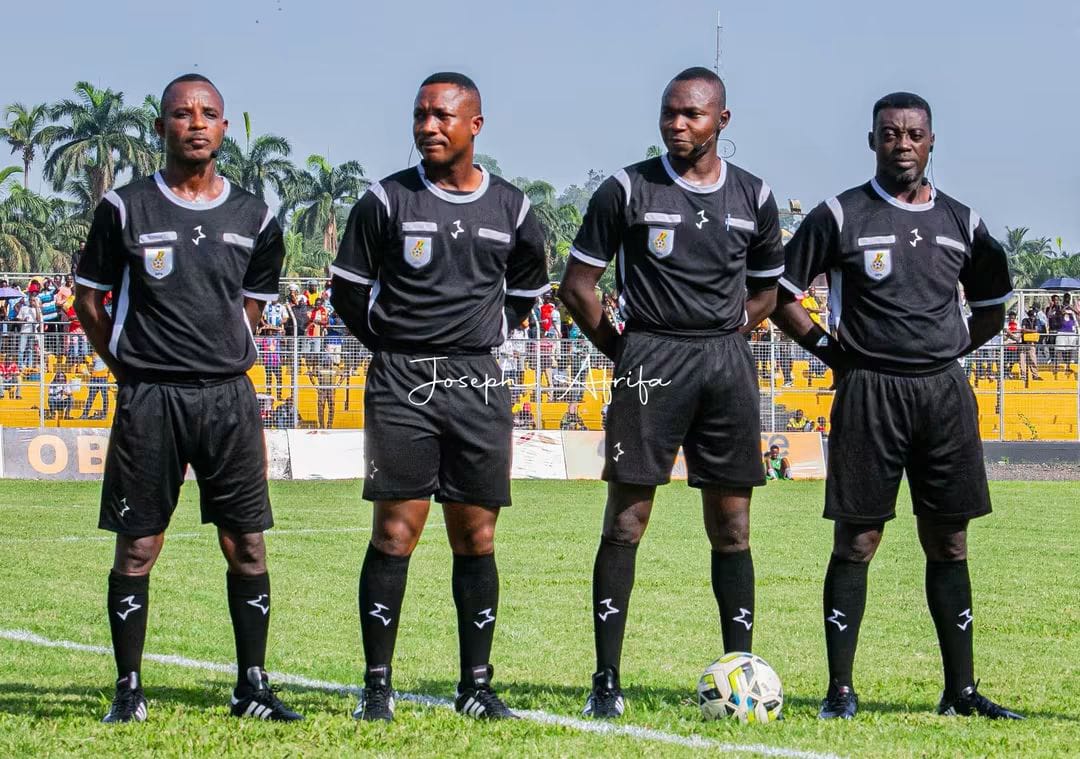 Match Officials for Ghana Premier League Matchday 9