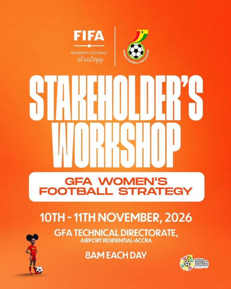 GFA set to host Women’s Football Strategy Consultative Workshop in Accra
