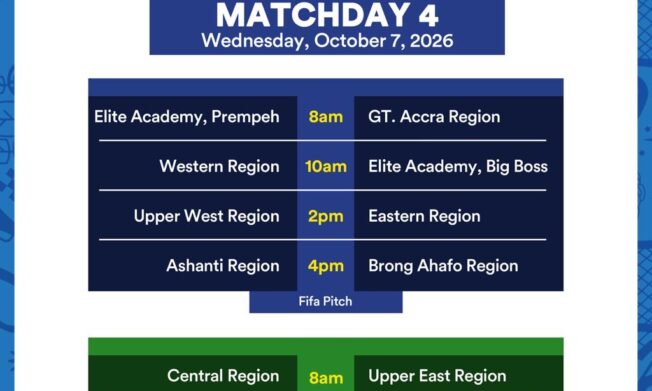 KGL U17 Colts 2026: Prempeh Elite Academy, Greater Accra set for top-of-the-table showdown on Matchday Four