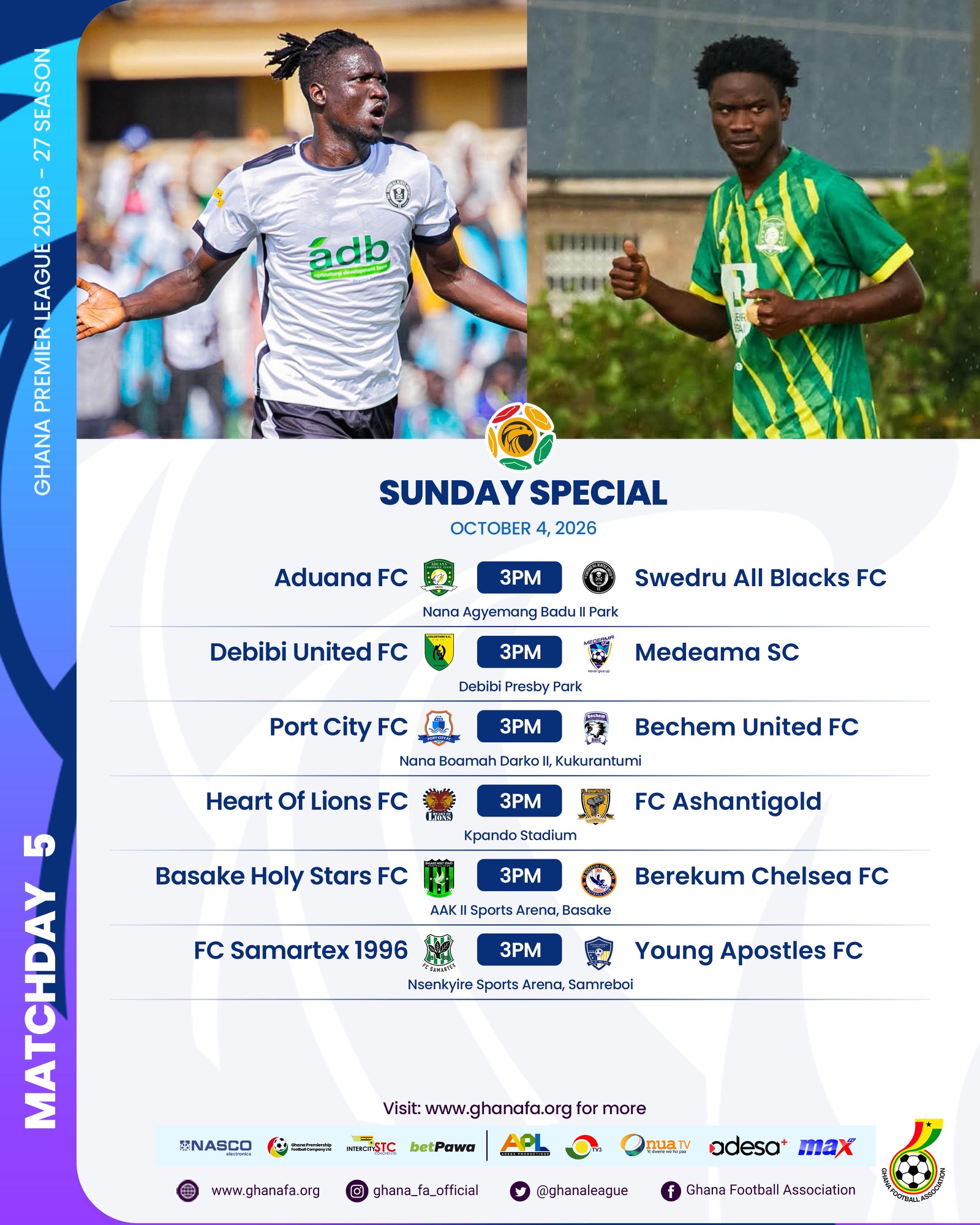 Premier League Matchday 5 Preview